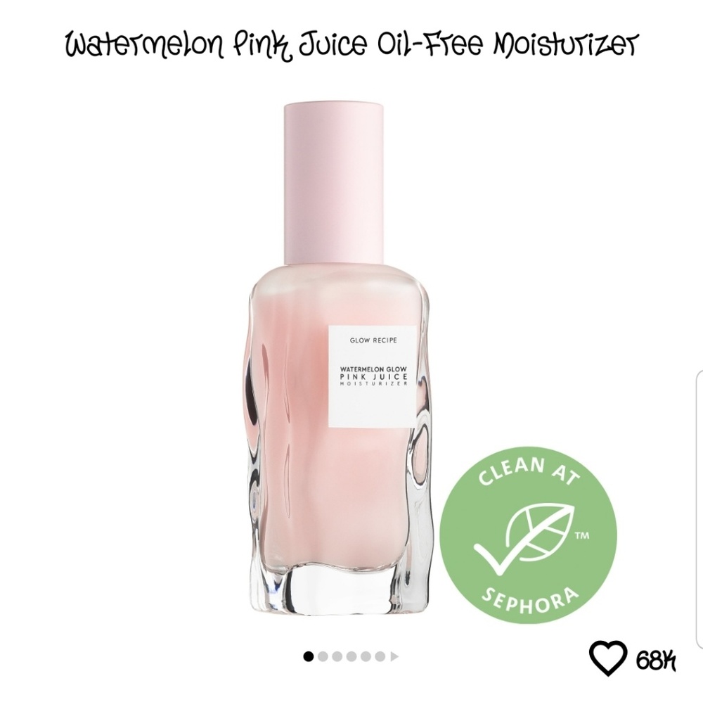 Glowing recipe Watermelon pink juice